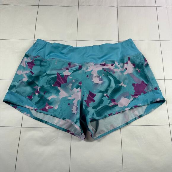 Rabbit Running Shorts Womens Small Blue Catch Me If You Can 2.5" Athletic Sport - Picture 2 of 12